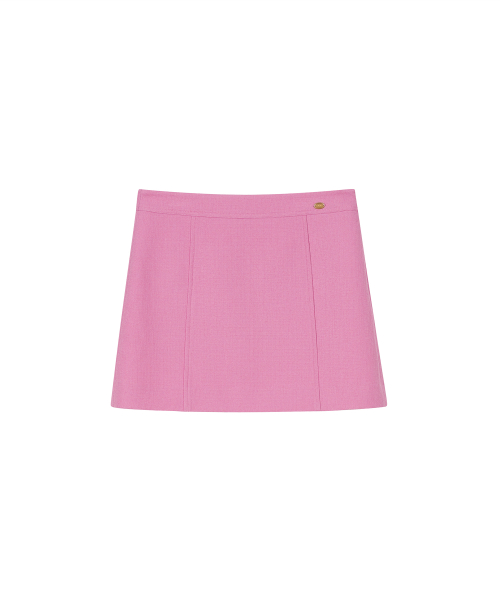 Ette Tweed Skirt Pink