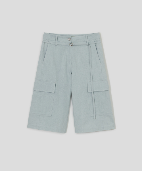 French Wide Pants IceBlue
