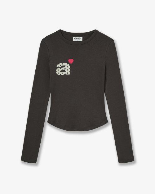 DOT SMALL LETTER L/S [DARK BROWN]