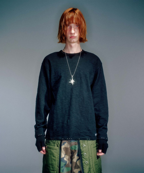 AXEL STUD LONG SLEEVE STUD LONG SLEEVE BLACK