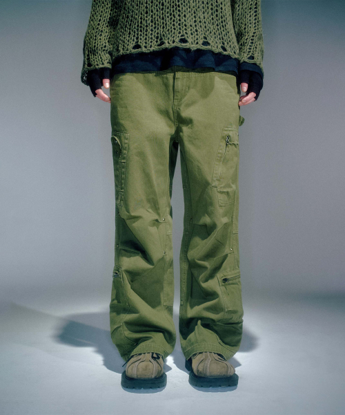 MEN FEDRY WORK-PANTS KHAKI