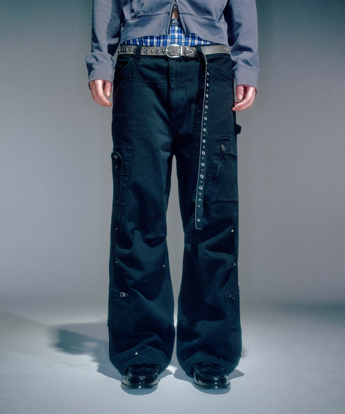 MEN FEDRY WORK-PANTS BLACK