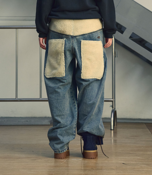 SHERPA BIG POCKET JEANS_BLUE(NG2FFUD111A)