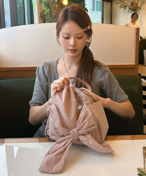 리보니 매듭 토트백_35141TT