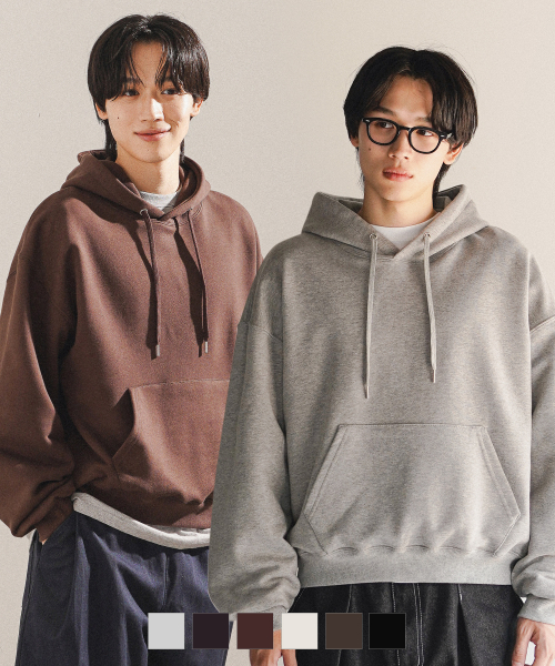 [2PACK] Daycut Crop Overfit Hoodie KJHD2649