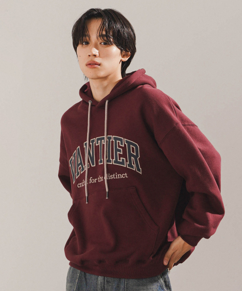 Vantier Hoodie Burgundy KHHD2657