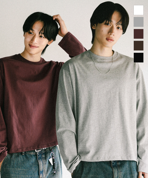 [2PACK] Boy Crop Long Sleeve KJLT2672
