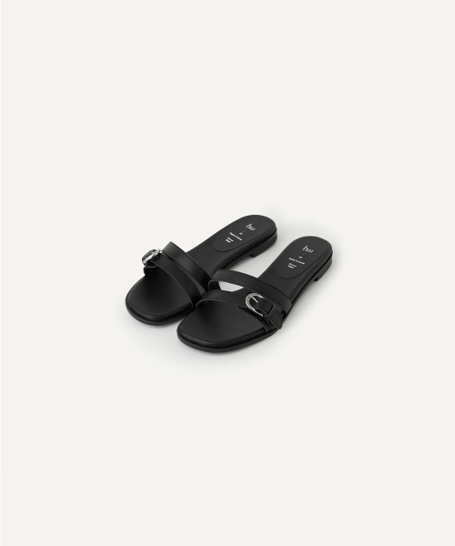 TWIN BELT MULE (BLACK)