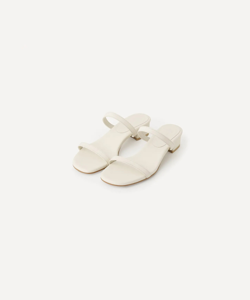 STRAIGHT SANDALS (IVORY)
