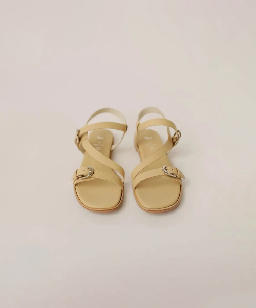 SNAY SANDALS (BUTTER)