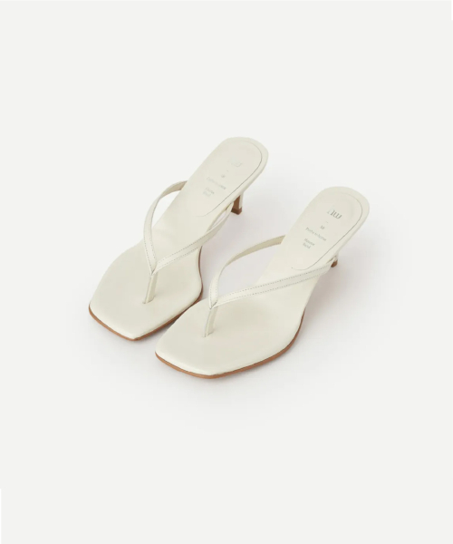 ELOA FLIP-FLOPS HEEL (IVORY)