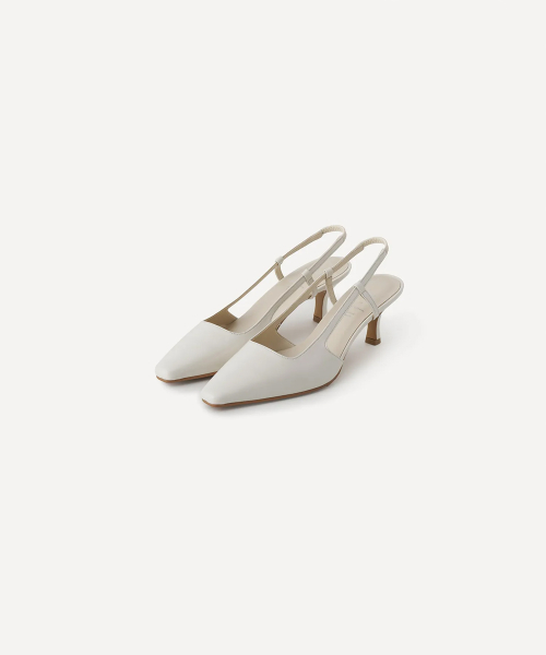 OFF SLINGBACK (IVORY)