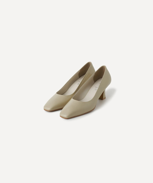 LOUNY PUMPS HEEL (BUTTER)