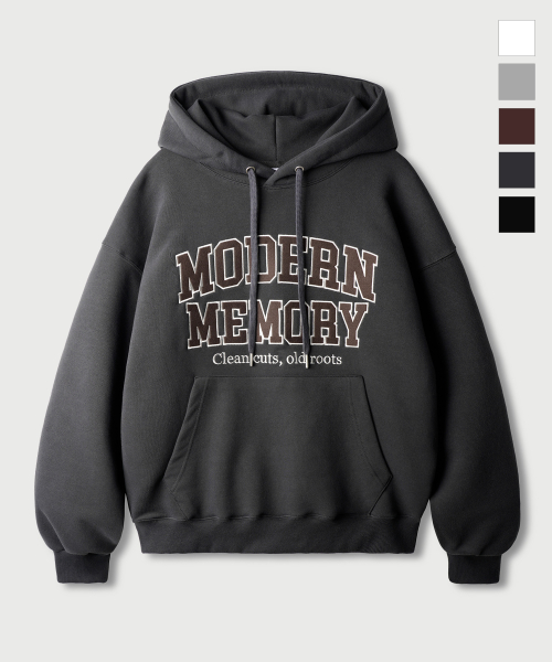 Modern Memory Hoodie Charcoal KJHD2668