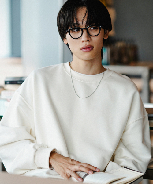 Daycut Crop Sweatshirts Cream KJMT2648