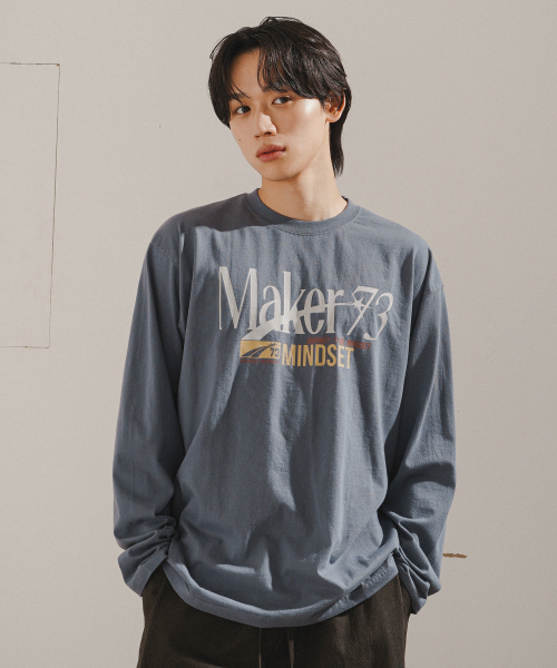 Maker Line Long Sleeve Bluegray JILT2652