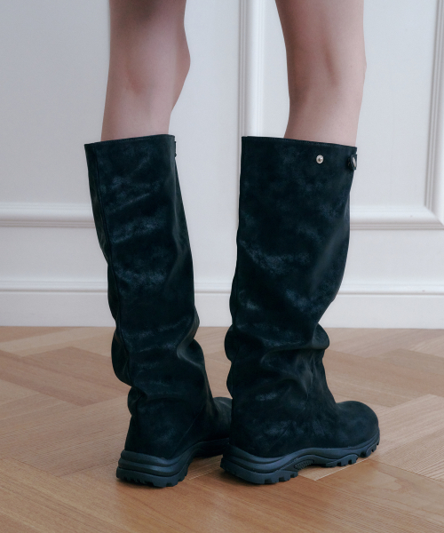 Iver Wide Long Boots 412548004 (3.5cm)