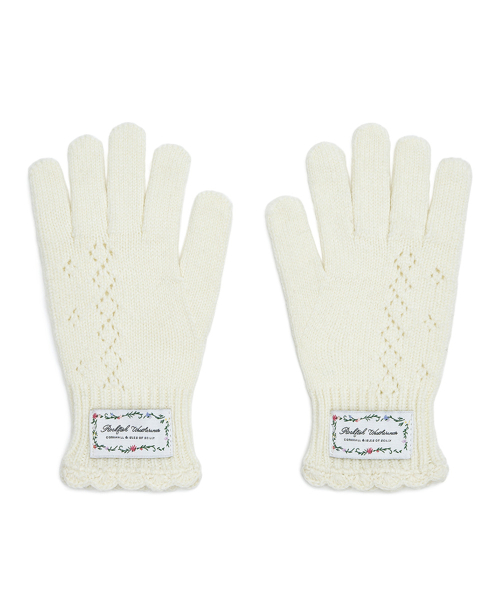 LACE KNIT GLOVES - 3 colors
