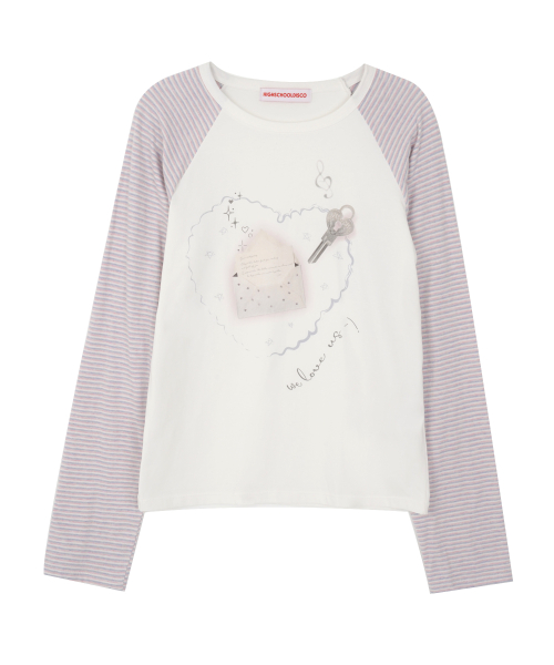 Lettergraphic Raglan Long Sleeve