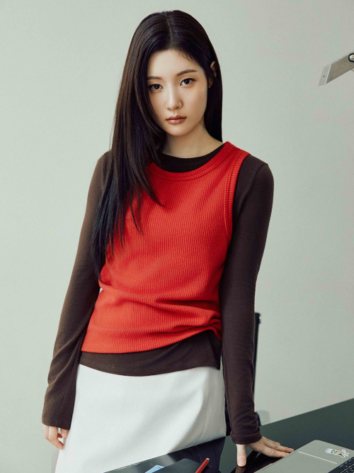 Ribbed Sleeveless Top NEW5WE919