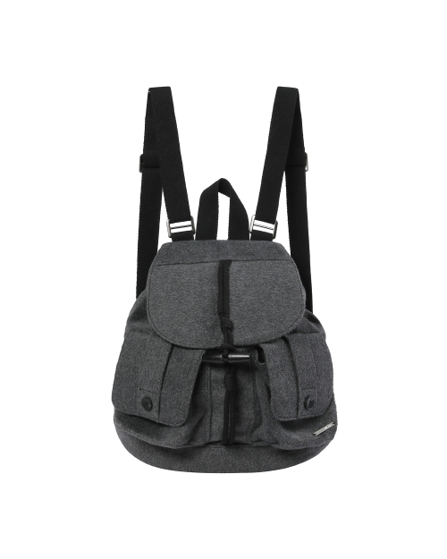 Toggle wool backpack DARK GREY