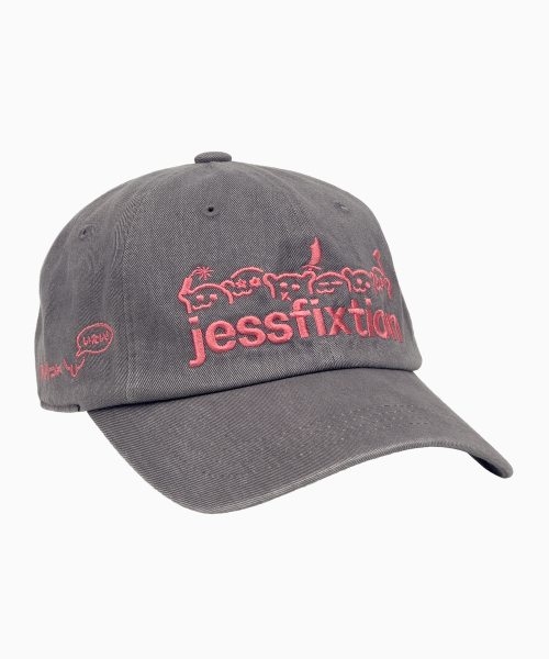 FIXY LOGO WASHING CAP (GREY)