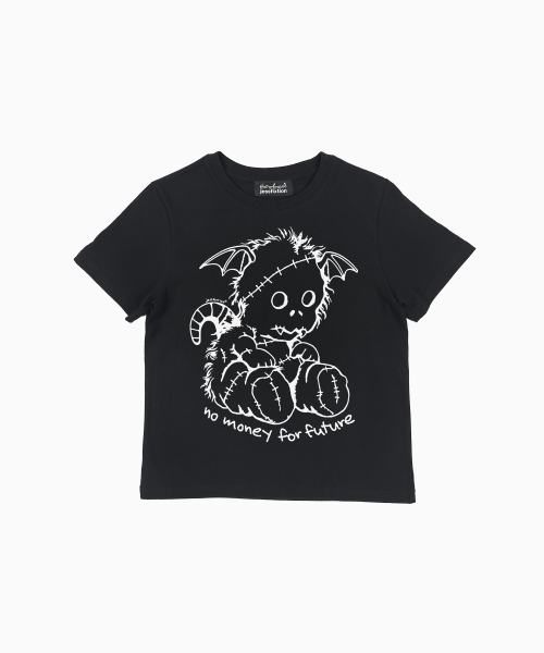 NO MONEY 4 FUTURE MINI TEE (BLACK)