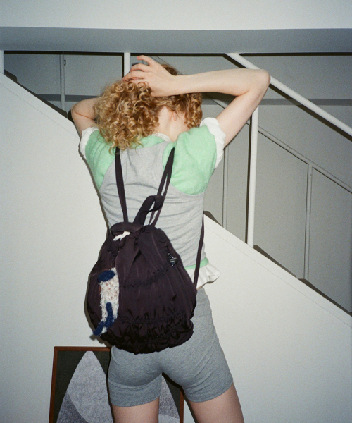 Ever shirring Backpack 36_ROBBX25643BKX