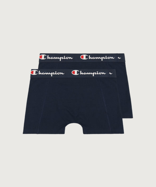 남성 스크립트 로고 드로즈 2PACK Navy