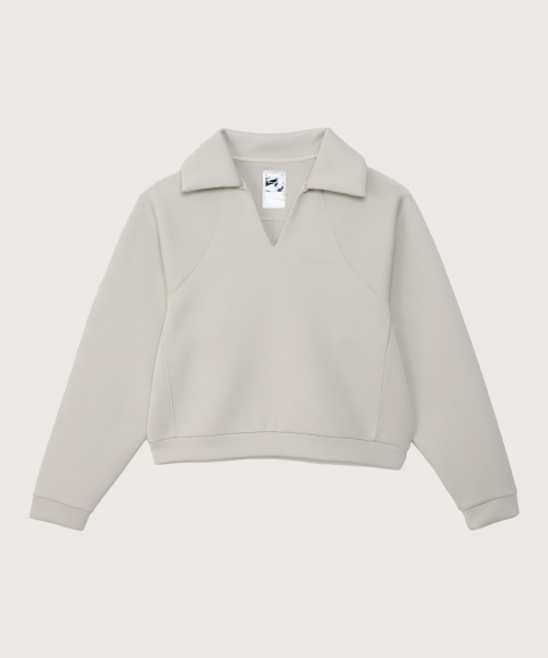 [Black Edititon] 스키퍼 루즈핏 스웨트셔츠 Khaki
