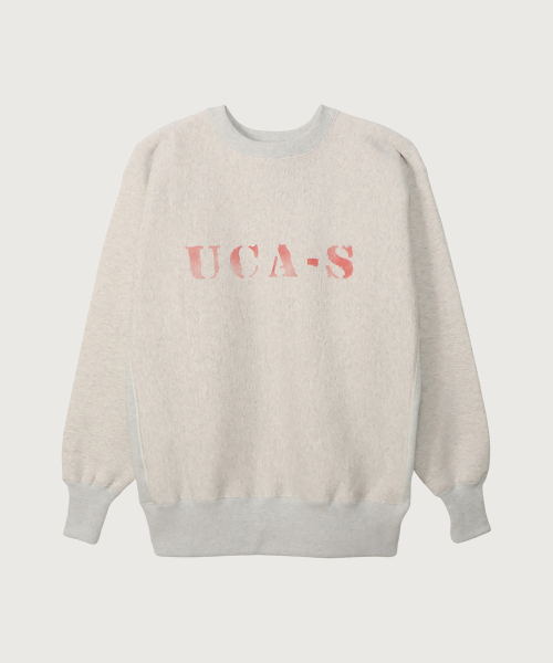 [True To Archives] 2ND UCA 기모 스웨트셔츠 Silver Grey