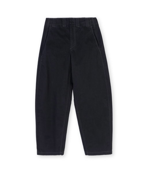 Washed Work Pants, Black