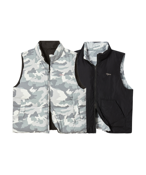 CURVE LINE COLLARED DOWN PUFFER SKY BLUE