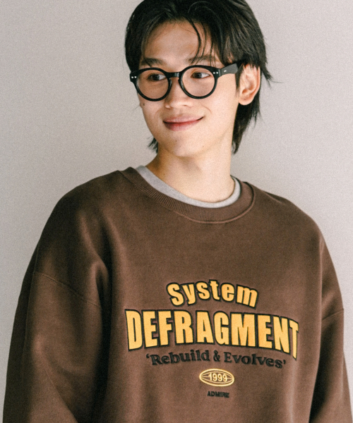 Defragment Sweatshirt Brown ISMT2665