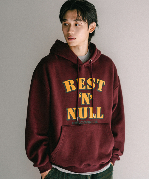 Rest N Hoodie Burgundy ISHD2660