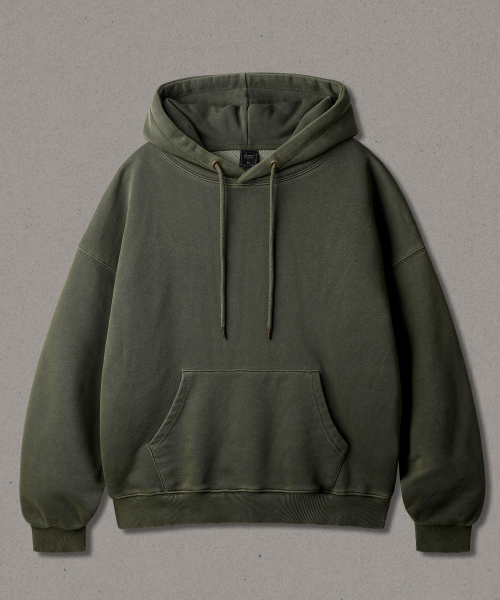 Siena Blur Pigment Hoodie Khaki ISHD2670
