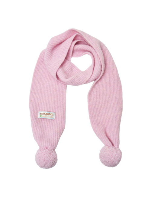 Marble Knit Mini Muffler (Pink)
