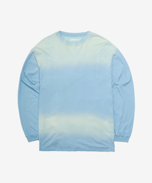 Midnight long sleeve in teal blue