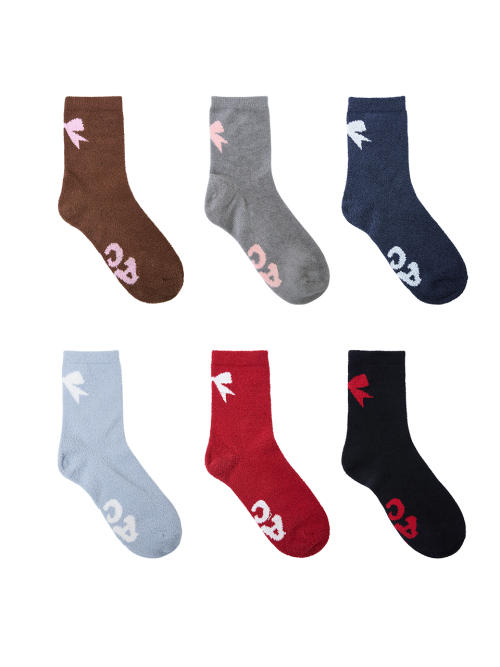 ALCP Ribbon Fluffy Socks (6 Colors)