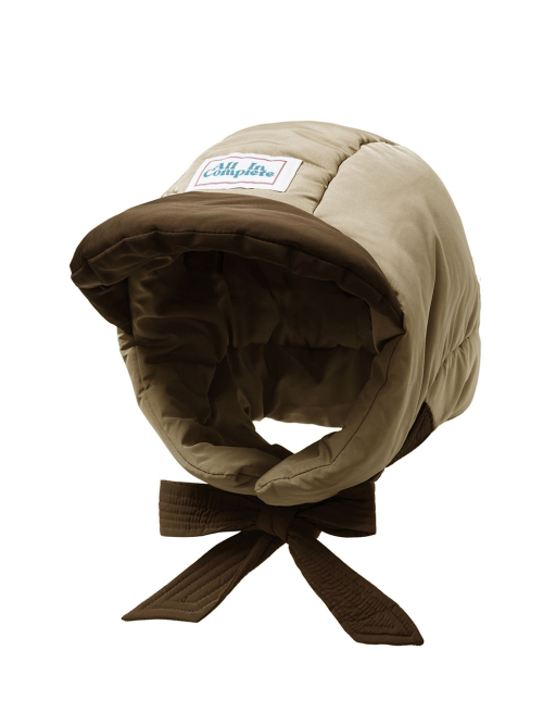Panda Padding Balaclava (Brown & Beige)