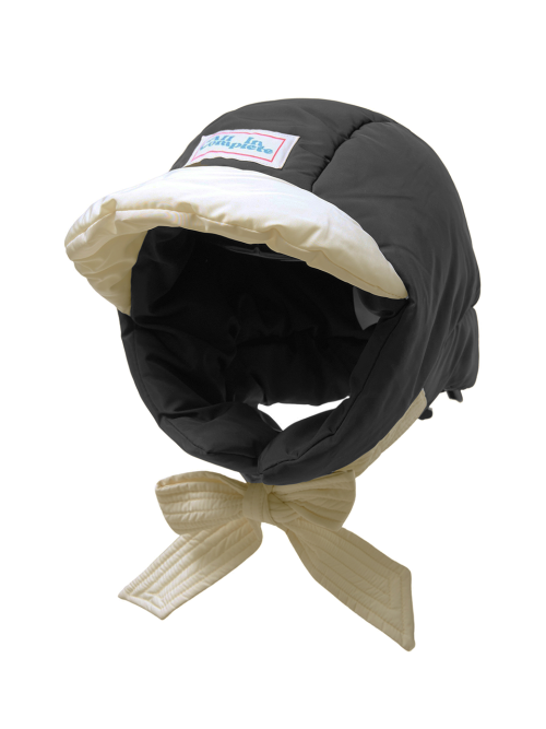 Panda Padding Balaclava (Ivory & Black)