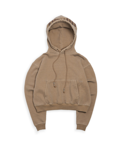 adult logo hoodie in caramel