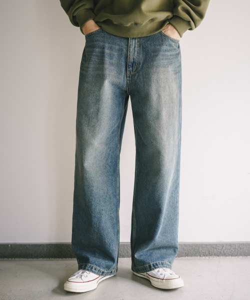 Layback Denim Pants Blue MMLP2677