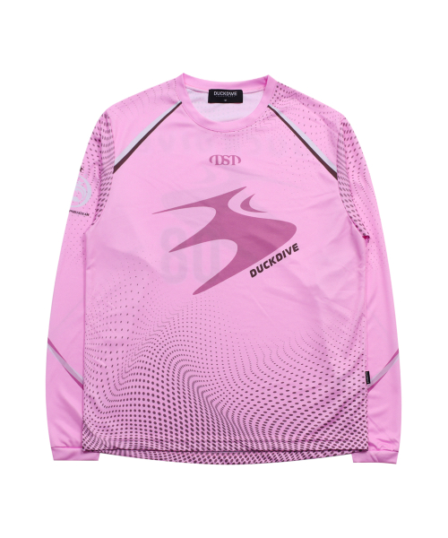 DST Smudge Speed ​​Jersey Long Sleeve Pink