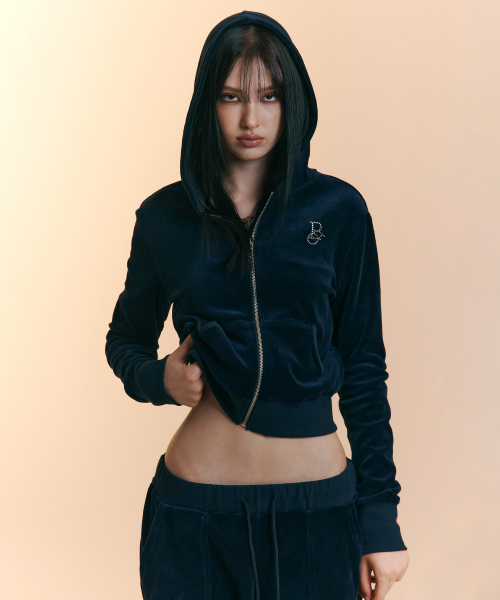 25FW New Velour Set-Up (Navy)