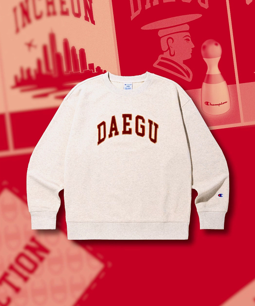 C로고 루즈핏 시티 스웨트셔츠 DAEGU