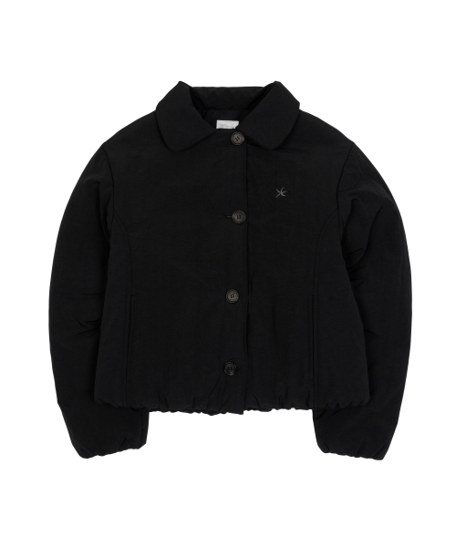 (w) TCM round collar padding (black)