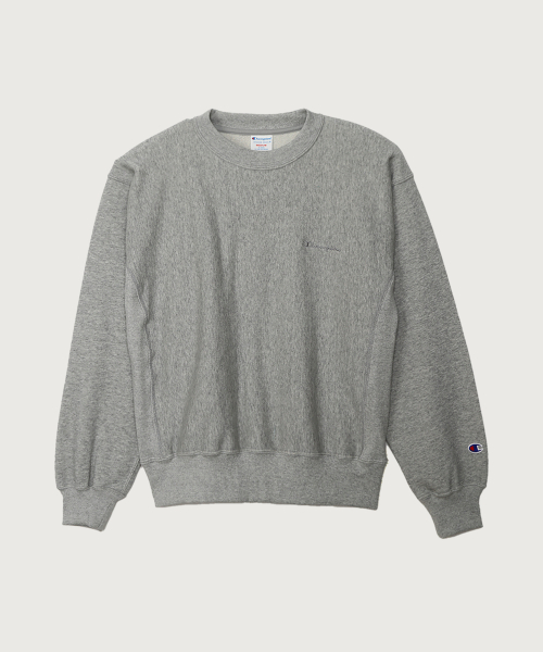 여성 리버스위브 루즈핏 크루넥 스웨트셔츠 Oxford Grey