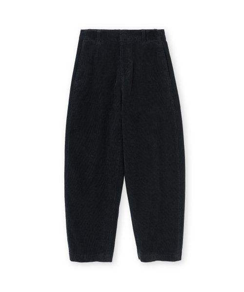 W Washed Corduroy Field Pants, Black