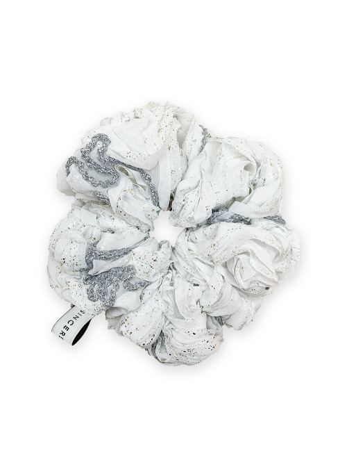 Silver Floral Hair Shushu